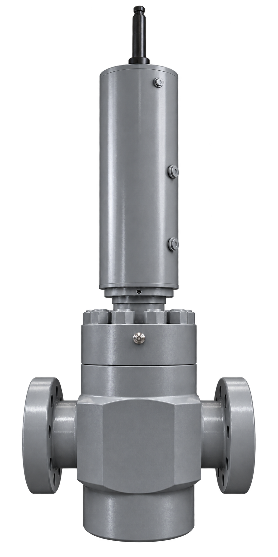 CEPAI flanged wellhead gate valve with a cylinder actuator