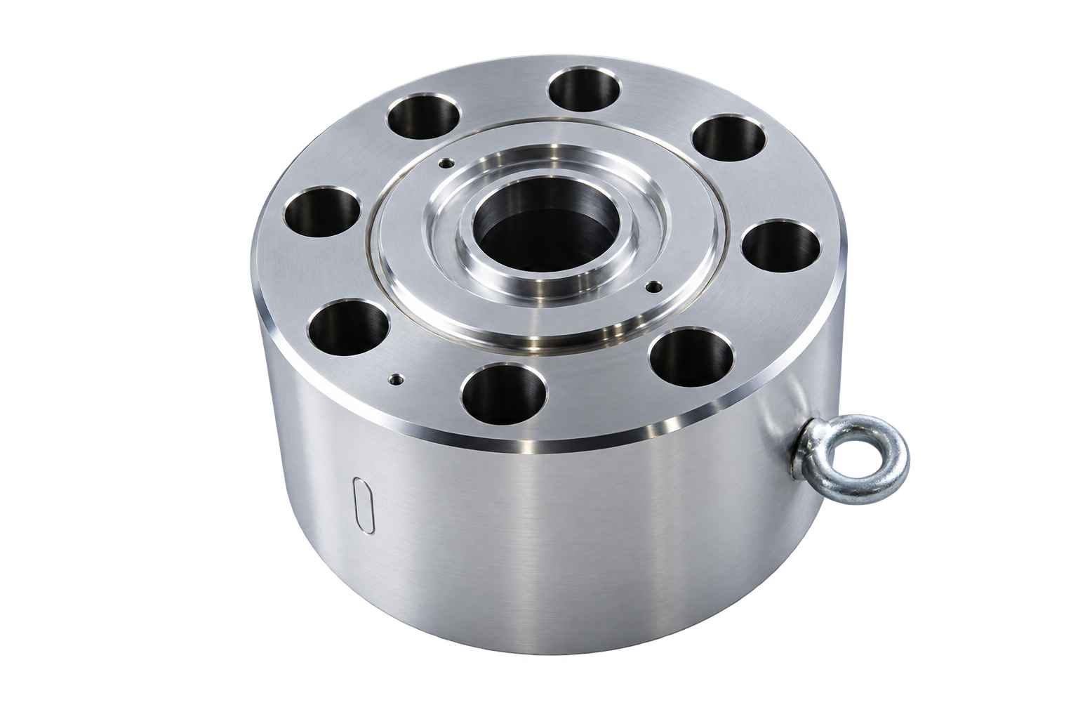 Compact CEPAI dual plate check valve with flanged connections
