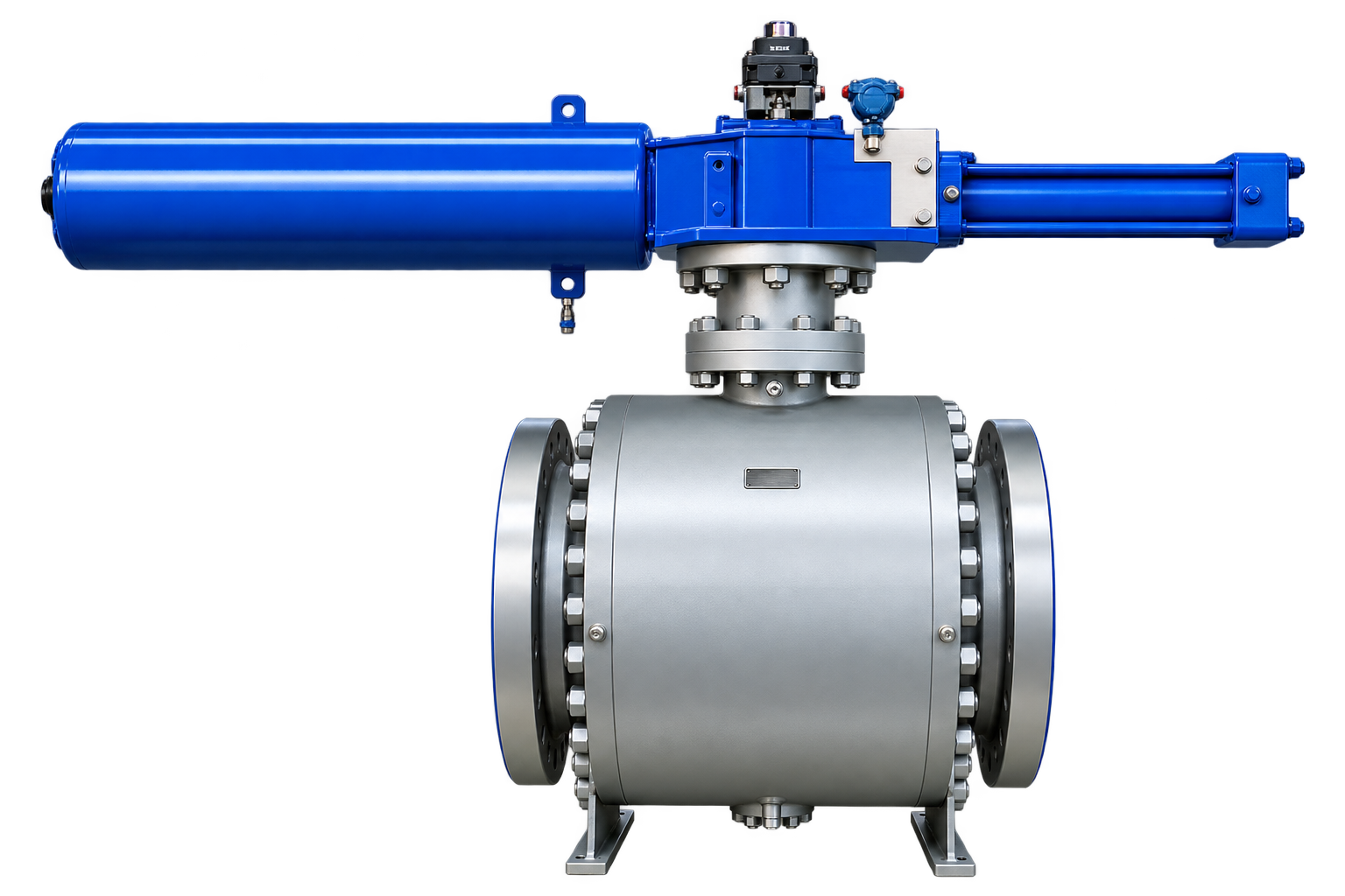 Trunnion ball valve